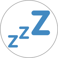 3 letter "Z"s representing sleep